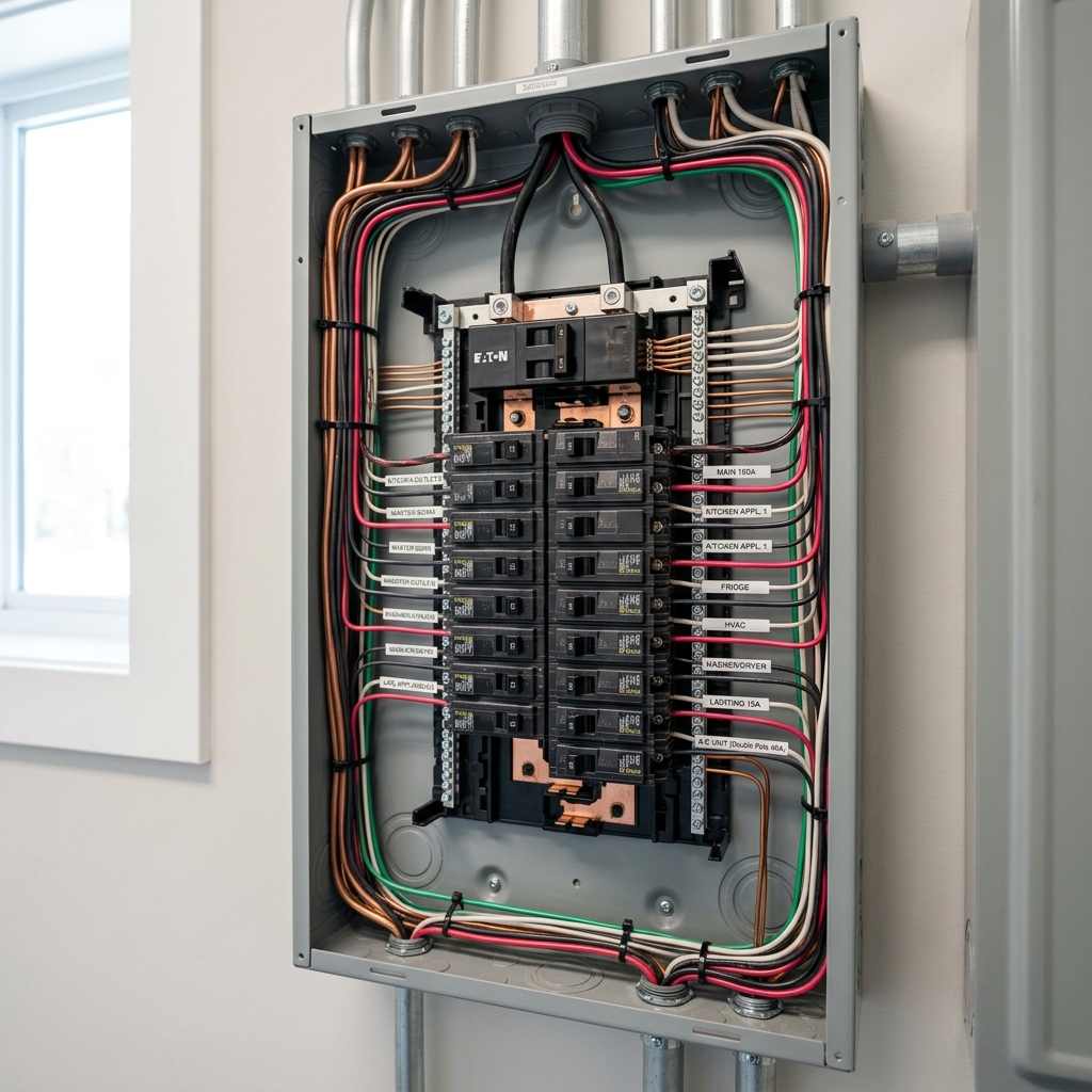 Electrical Panel Demo - IT Electrician Project Photo
